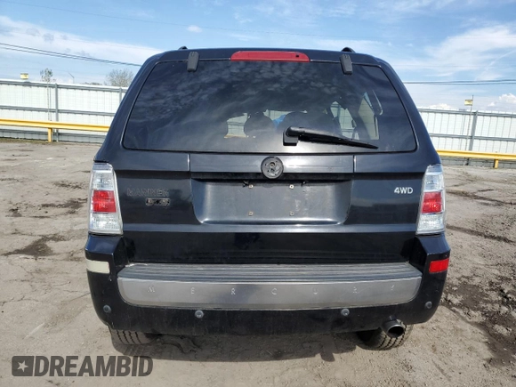2009 Mercury Mariner Premier с VIN 4M2CU97G69KJ04108, выставлен на аукционе Copart как лот 56217925 с пробегом Не указан миль и Списание • Salvage title. История ставок и продаж доступна на DreamBid. Изображение 6.
