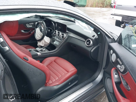 2023 Mercedes-Benz C 43 AMG with VIN W1KWJ6EB3PG118300, listed as a IAAI auction lot 42231738 with 43,304 mi miles and . Bid and sale history available at DreamBid. Image 5.