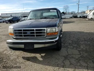 1994 Ford Bronco Custom with VIN 1FMEU15H6RLA30450, listed as a Copart auction lot 87583125 with 268,581 mi miles and Salvage Title. Bid and sale history available at carsss.com. Image 12.