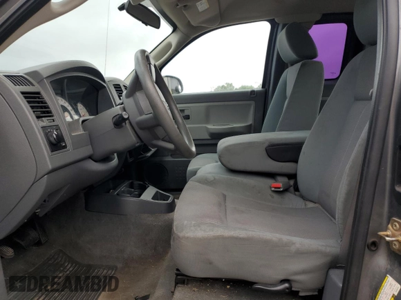 2005 Dodge Dakota ST with VIN 1D7HE22K35S155237, listed as a Copart auction lot 78925374 with Not Provided miles and Salvage Title. Bid and sale history available at DreamBid. Image 7.