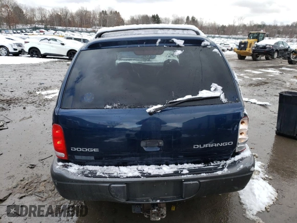 2002 Dodge Durango Sport with VIN 1B4HS38N62F206466, listed as a Copart auction lot 83207134 with 154,145 mi miles and Salvage Title. Bid and sale history available at carsss.com. Image 6.