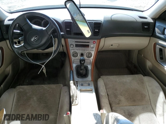 2005 Subaru Legacy Outback with VIN 4S4BP61C056354858, listed as a Copart auction lot 60150935 with Not provided miles and Salvage title. Bid and sale history available at DreamBid. Image 8.