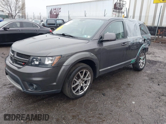 2017 Dodge Journey GT with VIN 3C4PDCEG1HT648164, listed as a IAAI auction lot 41857980 with 83,921 mi miles. Bid and sale history available at carsss.com. Image 18.