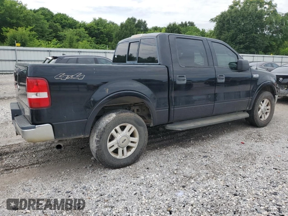 2004 Ford F-150 XLT with VIN 1FTPW14574KB96621, listed as a Copart auction lot 61137655 with 220,659 mi miles and Salvage title. Bid and sale history available at DreamBid. Image 3.