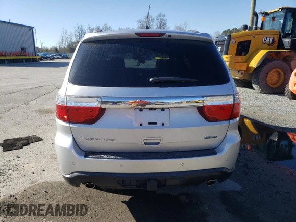 2013 Dodge Durango Crew with VIN 1C4SDHDT7DC539851, listed as a Copart auction lot 48538045 with Not Provided miles and Salvage Title. Bid and sale history available at carsss.com. Image 6.