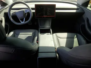 2025 Tesla Model 3 Long Range with VIN 5YJ3E1EA9SF910112, listed as a Copart auction lot 57993525 with 4,645 mi miles and Salvage title. Bid and sale history available at DreamBid. Image 8.