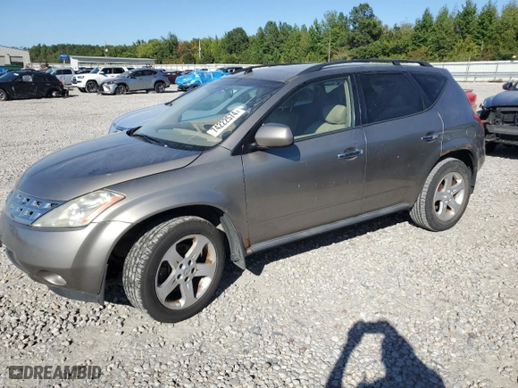 2003 Nissan Murano SE with VIN JN8AZ08W13W227643, listed as a Copart auction lot 74222574 with 209,862 mi miles and Salvage Title. Bid and sale history available at carsss.com. Image 1.