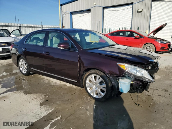 2011 Toyota Avalon with VIN 4T1BK3DB1BU388492, listed as a Copart auction lot 50558525 with 156,818 mi miles and Salvage Title. Bid and sale history available at carsss.com. Image 4.