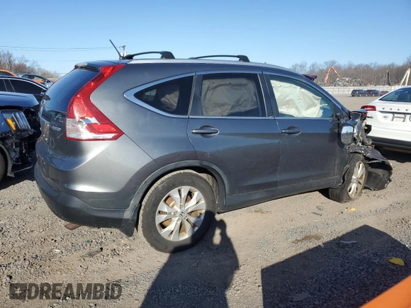 2014 Honda CR-V EX with VIN 5J6RM4H53EL004997, listed as a Copart auction lot 50797935 with Not Provided miles and Salvage Title. Bid and sale history available at DreamBid. Image 3.