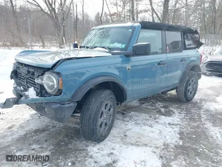 2022 Ford Bronco with VIN 1FMDE5BH4NLB86842, listed as a IAAI auction lot 41541422 with 35,119 mi miles. Bid and sale history available at carsss.com. Image 17.