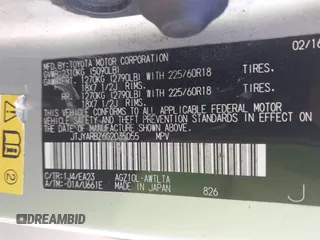 2016 Lexus NX 200t with VIN JTJYARBZ6G2035055, listed as a IAAI auction lot 41791657 with 162,532 mi miles. Bid and sale history available at carsss.com. Image 9.