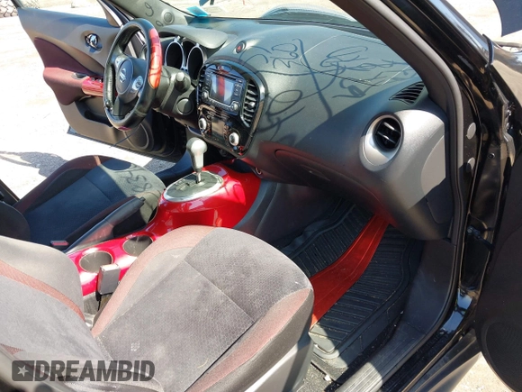 2015 Nissan Juke S with VIN JN8AF5MV4FT554384, listed as a IAAI auction lot 41834669 with 167,040 mi miles and . Bid and sale history available at DreamBid. Image 5.