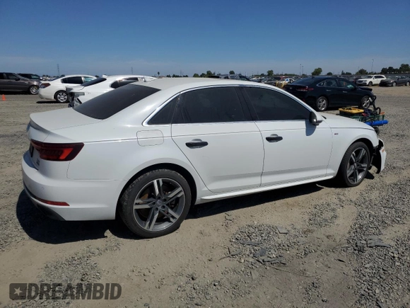 2018 Audi A4 Premium Plus z VIN WAUENAF41JN007628, wystawiony jako Copart lot #58373455 z przebiegiem 160 151 mil mil oraz Czysty tytuł • Clean title. Historia ofert i sprzedaży dostępna na DreamBid. Obrazek 3.