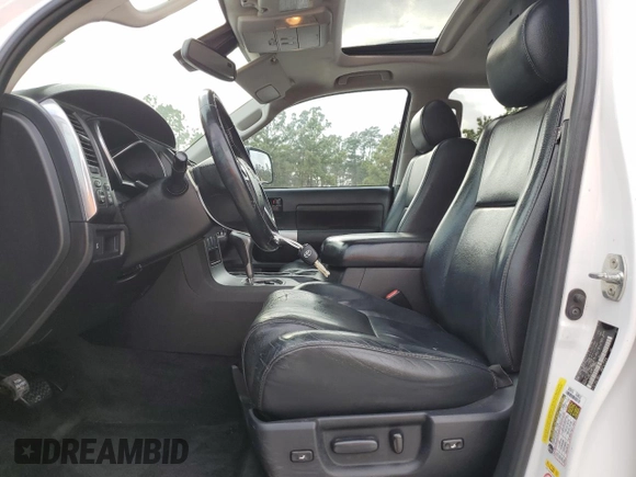 2018 Toyota Sequoia SR5 with VIN 5TDBY5G13JS159090, listed as a Copart auction lot 48144255 with 167,208 mi miles and Salvage Title. Bid and sale history available at carsss.com. Image 7.