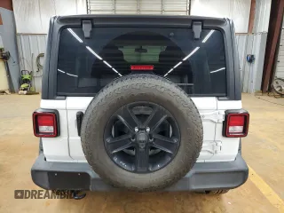 2021 Jeep Wrangler Unlimited Sport Altitude with VIN 1C4HJXDN6MW667012, listed as a Copart auction lot 56915715 with 40,744 mi miles and Salvage title. Bid and sale history available at DreamBid. Image 6.