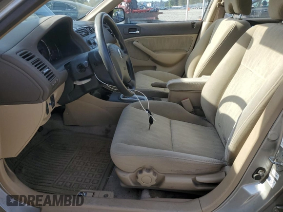 2003 Honda Civic LX with VIN 2HGES16563H533111, listed as a Copart auction lot 55695945 with 85,750 mi miles and Salvage Title. Bid and sale history available at DreamBid. Image 7.