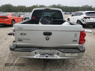 2005 Dodge Dakota Laramie with VIN 1D7HW58N75S100449, listed as a Copart auction lot 86336834 with Not Provided miles and Salvage Title. Bid and sale history available at DreamBid. Image 6.