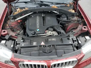 2011 BMW X3 35i with VIN 5UXWX7C5XBL735445, listed as a Copart auction lot 52239125 with 136,990 mi miles and Clean Title. Bid and sale history available at DreamBid. Image 12.