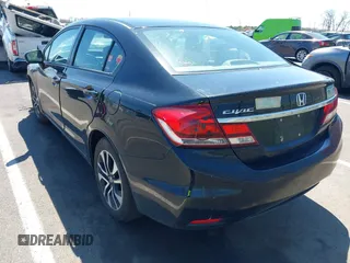 2015 Honda Civic EX z VIN 19XFB2F83FE244237, wystawiony jako IAAI lot #42069562 z przebiegiem 162 253 mil mil oraz . Historia ofert i sprzedaży dostępna na DreamBid. Obrazek 3.