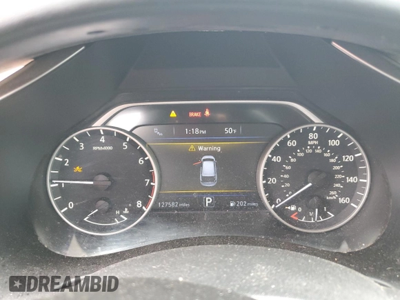 2015 Nissan Murano SL with VIN 5N1AZ2MH4FN282852, listed as a Copart auction lot 57940755 with 127,582 mi miles and Salvage title. Bid and sale history available at DreamBid. Image 9.