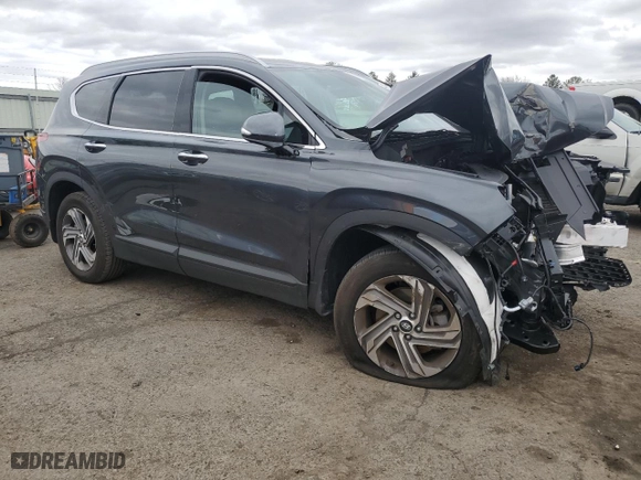 2023 Hyundai Santa Fe SEL with VIN 5NMS2DAJ0PH644898, listed as a Copart auction lot 49543375 with 0 mi miles and Salvage Title. Bid and sale history available at carsss.com. Image 4.