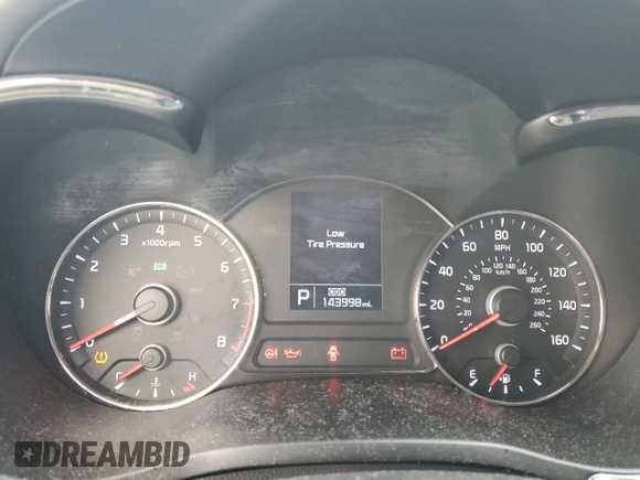 2014 Kia Forte EX with VIN KNAFX4A85E5128260, listed as a Copart auction lot 44041325 with 143,998 mi miles and Salvage Title. Bid and sale history available at carsss.com. Image 9.