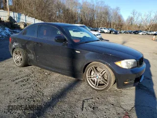 2013 BMW 1 Series 135i with VIN WBAUC9C54DVM13873, listed as a Copart auction lot 82657734 with 78,021 mi miles and Salvage title. Bid and sale history available at DreamBid. Image 4.