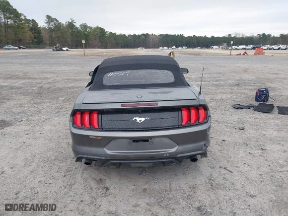 2019 Ford Mustang EcoBoost with VIN 1FATP8UH4K5112819, listed as a IAAI auction lot 41293018 with NaN miles. Bid and sale history available at carsss.com. Image 16.