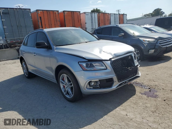 2016 Audi SQ5 Premium Plus with VIN WA1CCAFP3GA091536, listed as a Copart auction lot 69214014 with 73,435 mi miles and Salvage Title. Bid and sale history available at carsss.com. Image 4.