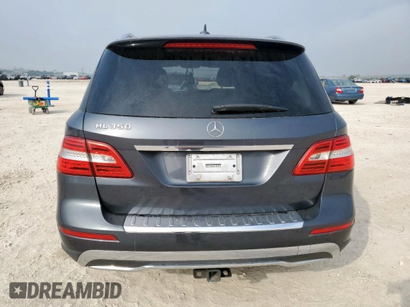 2015 Mercedes-Benz M 350 with VIN 4JGDA5JB1FA549118, listed as a Copart auction lot 56666645 with 138,844 mi miles and Salvage title. Bid and sale history available at DreamBid. Image 6.