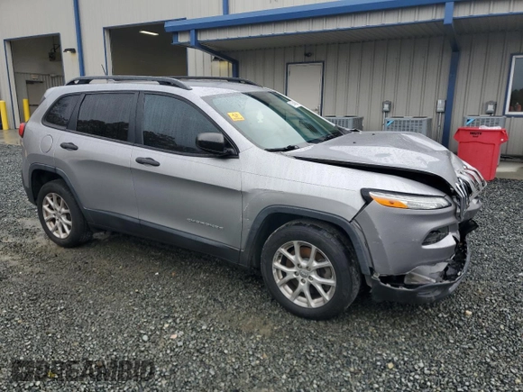 2017 Jeep Cherokee Altitude z VIN 1C4PJLAS4HW617469, wystawiony jako Copart lot #81541854 z przebiegiem 126 325 mil mil oraz Szkoda całkowita • Salvage title. Historia ofert i sprzedaży dostępna na DreamBid. Obrazek 4.