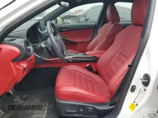 2023 Lexus IS 350 F Sport with VIN JTHGZ1B28P5063979, listed as a Copart auction lot 88964555 with 35,275 mi miles and Salvage title. Bid and sale history available at DreamBid. Image 7.