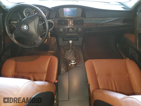 2004 BMW 5 Series 530i with VIN WBANA73564B804829, listed as a Copart auction lot 84963194 with 164,449 mi miles and Salvage Title. Bid and sale history available at DreamBid. Image 8.