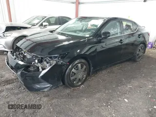 2020 Nissan Sentra S with VIN 3N1AB8BV7LY298405, listed as a IAAI auction lot 41984843 with 40,531 mi miles. Bid and sale history available at carsss.com. Image 2.