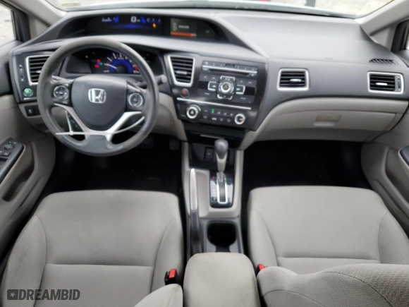 2013 Honda Civic Sdn LX with VIN 2HGFB2F54DH589530, listed as a Copart auction lot 51663785 with 147,786 mi miles and Salvage Title. Bid and sale history available at carsss.com. Image 8.