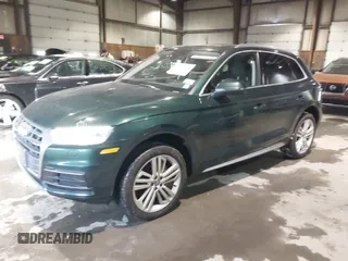 2018 Audi Q5 Premium Plus with VIN WA1BNAFY9J2090780, listed as a IAAI auction lot 41370112 with 55,767 mi miles. Bid and sale history available at carsss.com. Image 19.