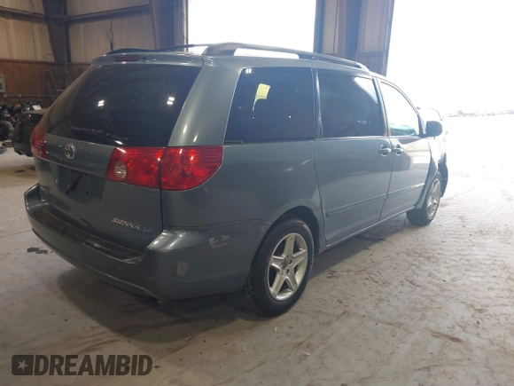 2007 Toyota Sienna CE with VIN 5TDZK23C77S035967, listed as a IAAI auction lot 42166445 with 223,114 mi miles. Bid and sale history available at carsss.com. Image 4.