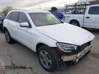 2022 Mercedes-Benz GLC with VIN W1N0G8DB8NG119010, listed as a IAAI auction lot 41734136 with 24,853 mi miles. Bid and sale history available at carsss.com. Image 1.