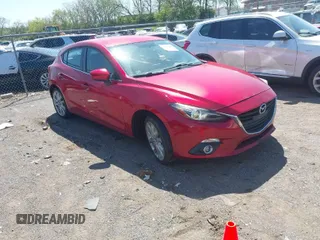 2014 Mazda 3 S Touring with VIN JM1BM1L36E1139818, listed as a IAAI auction lot 42052687 with 134,397 mi miles and . Bid and sale history available at carsss.com. Image 1.