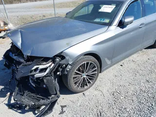 2023 BMW 5 Series 540i xDrive with VIN WBA73BJ02PWY28314, listed as a IAAI auction lot 41822010 with 15,207 mi miles and . Bid and sale history available at carsss.com. Image 18.