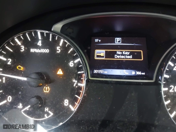 2017 Nissan Altima 2.5 SR with VIN 1N4AL3APXHC199700, listed as a IAAI auction lot 41539756 with 201,751 mi miles. Bid and sale history available at carsss.com. Image 15.