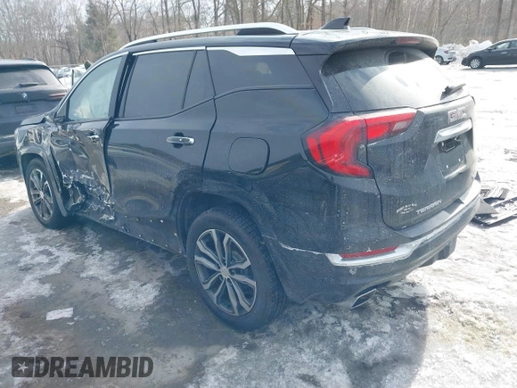 2020 GMC Terrain Denali z VIN 3GKALXEX8LL286993, wystawiony jako IAAI lot #41628429 z przebiegiem 47 766 mil mil oraz . Historia ofert i sprzedaży dostępna na DreamBid. Obrazek 3.