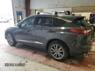 2021 Acura RDX w/Technology Package with VIN 5J8TC2H54ML010147, listed as a Copart auction lot 49976054 with 0 mi miles and Salvage Title. Bid and sale history available at carsss.com. Image 2.