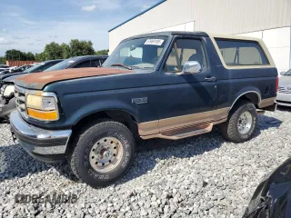 1995 Ford Bronco Custom z VIN 1FMEU15HXSLB23896, wystawiony jako Copart lot #57969185 z przebiegiem Nie podano mil oraz Czysty tytuł • Clean title. Historia ofert i sprzedaży dostępna na DreamBid. Obrazek 1.