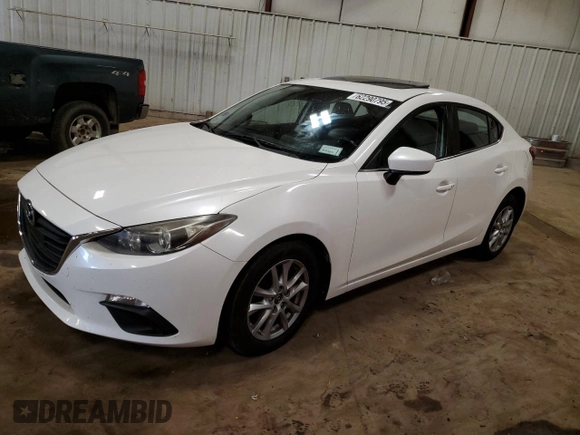 2014 Mazda 3 i Touring with VIN JM1BM1V72E1130503, listed as a Copart auction lot 62290795 with 189,151 mi miles and Salvage title. Bid and sale history available at DreamBid. Image 1.