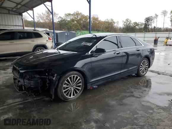 2020 Lincoln MKZ Standard with VIN 3LN6L5A94LR609538, listed as a Copart auction lot 83666274 with 89,087 mi miles and Salvage Title. Bid and sale history available at DreamBid. Image 1.