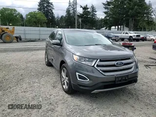 2015 Ford Edge Titanium z VIN 2FMTK4K84FBB09582, wystawiony jako Copart lot #55801915 z przebiegiem 72 533 mil mil oraz Szkoda całkowita • Salvage title. Historia ofert i sprzedaży dostępna na DreamBid. Obrazek 14.