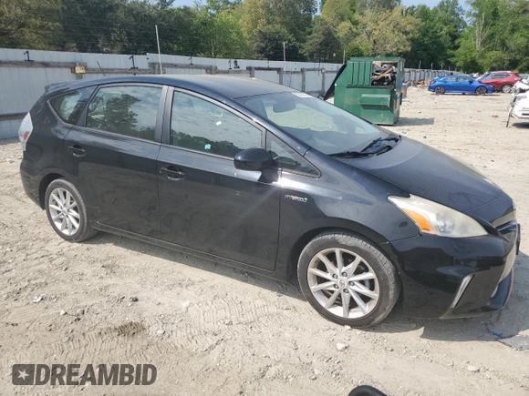 2012 Toyota Prius Two with VIN JTDZN3EUXC3030678, listed as a Copart auction lot 55389295 with 167,098 mi miles and Clean Title. Bid and sale history available at DreamBid. Image 4.