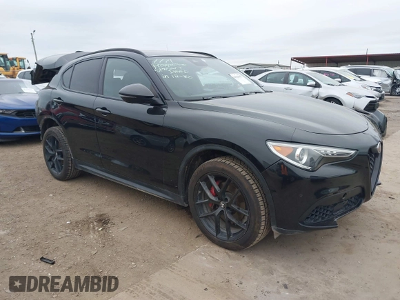 2019 Alfa Romeo Stelvio Ti z VIN ZASPAKBNXK7C44188, wystawiony jako IAAI lot #41320657 z przebiegiem 89 927 mil mil oraz . Historia ofert i sprzedaży dostępna na DreamBid. Obrazek 1.
