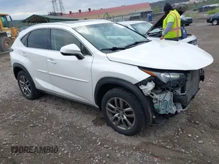 2016 Lexus NX 200t with VIN JTJBARBZ4G2082283, listed as a IAAI auction lot 42033030 with 99,575 mi miles. Bid and sale history available at carsss.com. Image 1.